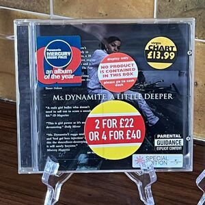 Ms. Dynamite A Little Deeper CD 2002 Polydor UK Explicit Rare
